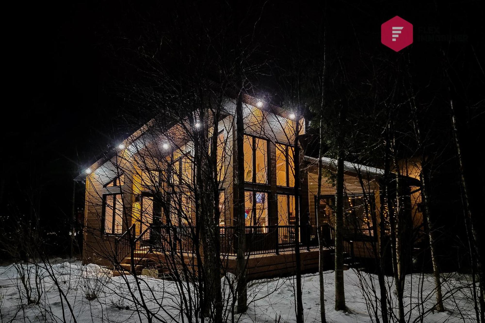 Casa Ibericos In Portneuf / Spa Pool Sauna Trails Pont-Rouge Eksteriør bilde